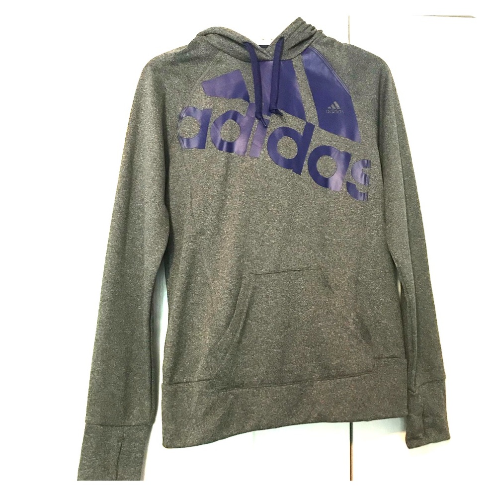 Adidas Gray The Go-To Hoodie